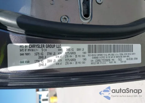 2014 Ram 1500 Lone Star from USA, damaged, VIN 1C6RR6LT7ES358298